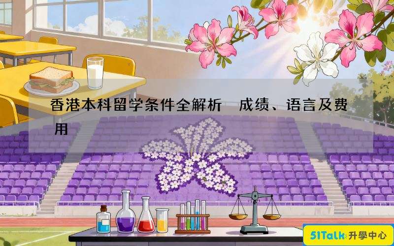 香港本科留学条件全解析 成绩、语言及费用